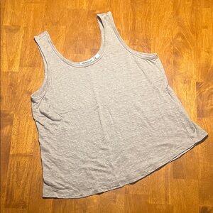 Country Road Tan Linen Scoop Neck Tank Size L